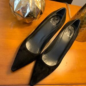 Stuart Weitzman Black Suede women shoes